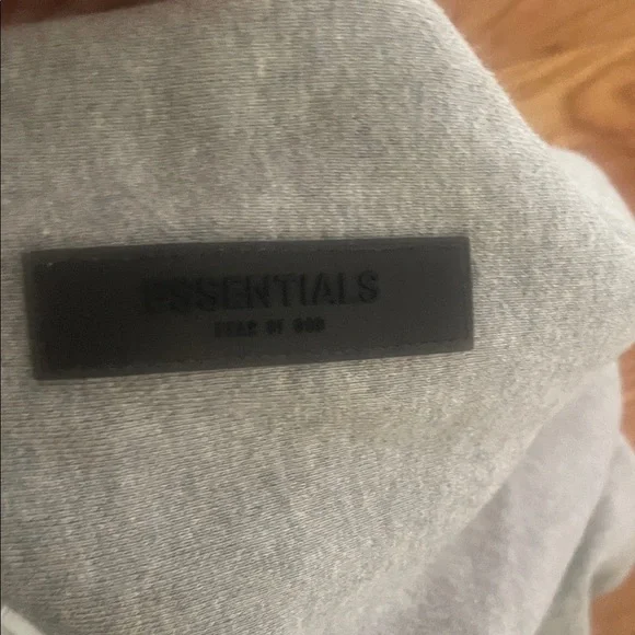 Essentials Light Gray Hoodie - Picture 6 of 6